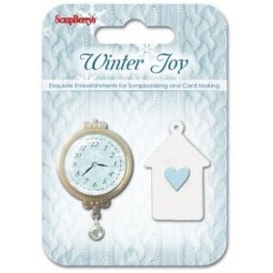 Elementy metalowe Scrap Berry's Winter Joy 1, 2szt